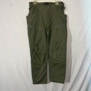 Warrior Wear Tactics Series Pants Mens 32-35x 30 Medium Beige Rip Stop Tactical